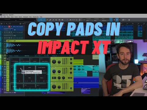 How to Copy & Paste Impact XT Pads and Create Your Own Drum Kits in Studio One