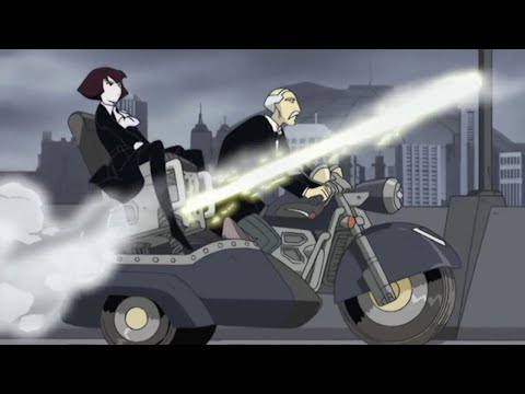 Motorcycle Chase [The Big O]