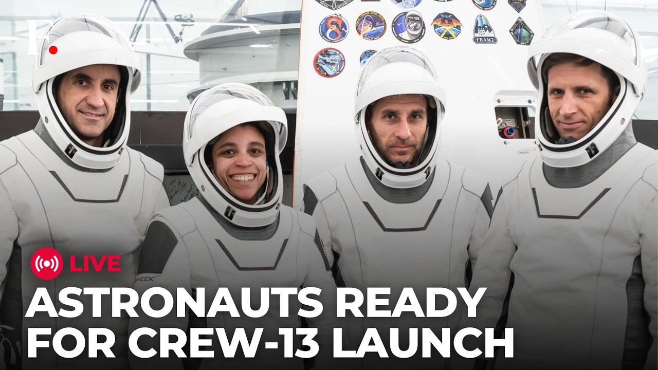 NASA SpaceX Crew-13 LIVE: Astronauts Discuss Mission to ISS Ahead of September Launch