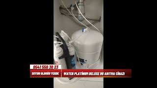 WATER PLATİNUM DELUXE SU ARITMA CİHAZI