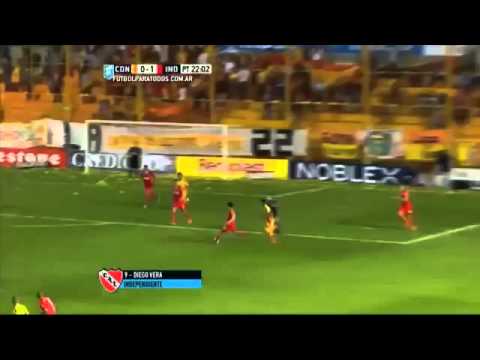 Gol de vera, Crucero del Norte 0 - 1 Independiente - Fecha 28 Primera División