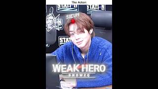 Sieun Actor vs Character 💀🔥 #WeakHeroClass #Kdrama #Shorts