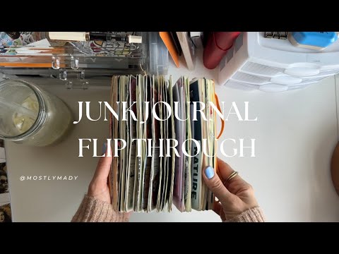 Junk Journal Flip Through (Sept-Dec 24)