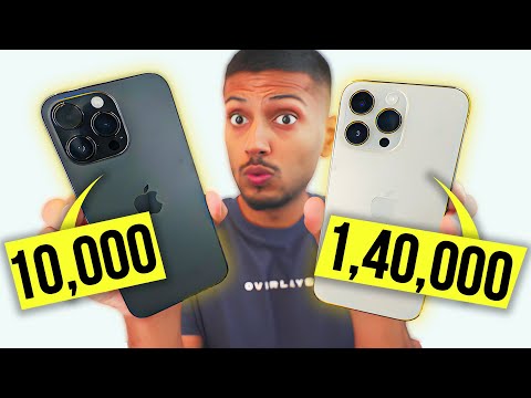₹10,000 iPhone vs ₹1,40,000 iPhone !
