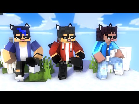 APHMAU FRIENDS ADAMBARAI EIN, AARON AND PIERCE - MINECRAFT ANIMATION #shorts