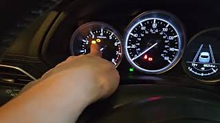 2017-2025 Mazda CX-5 Parking Brake Maintenance Mode