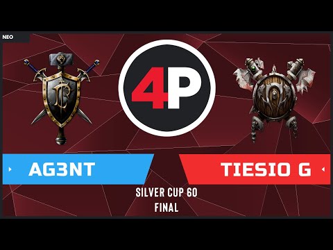 WC3 - 4P Silver Cup - Final: [HU] ag3nt vs. Tiesio G [ORC]
