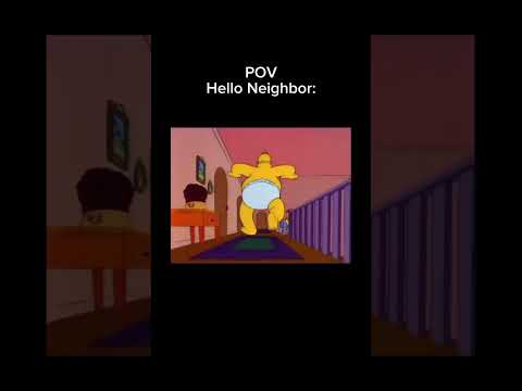 Hello Neighbor💀 #music #helloneighbor #helloneighbor2 #like #subscribe #fyp #simpsons