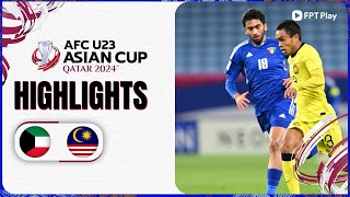 HIGHLIGHTS: U23 KUWAIT - U23 MALAYSIA | LÌ XÌ CHO ĐÔI BÊN, NHỮNG CHÚ HỔ CHIA TAY BUỒN