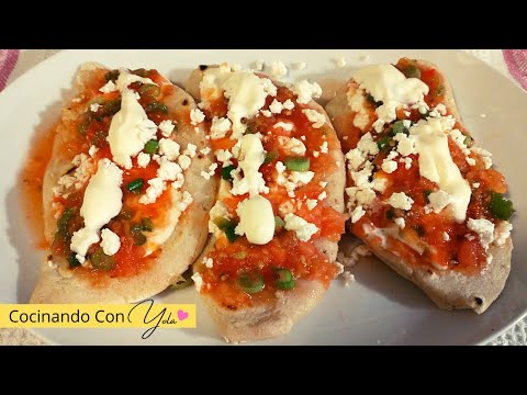 Tlacoyos De Frijol Con Maseca. Facil y Rico.