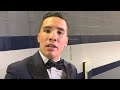 OSCAR VALDEZ IMMEDIATE REACTION OF CANELO STOPPING BILLY JOE SAUNDERS VIA TKO