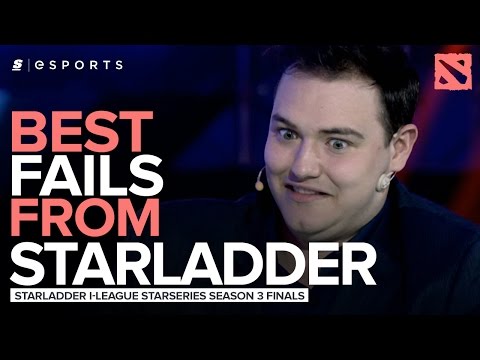 The Best FAILS from the StarLadder i-League StarSeries Season 3 Finals (Dota 2)
