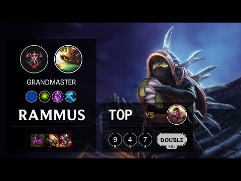 Rammus Top vs Jayce - EUW Grandmaster Patch 11.3
