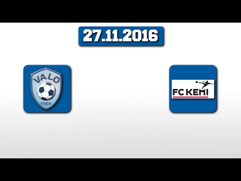 Valo yj U21- FC Kemi U21 27.11.2016