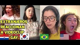 REACCIONES DE DIFERENTES NACIONALIDADES A VIDEOCLIP GAY