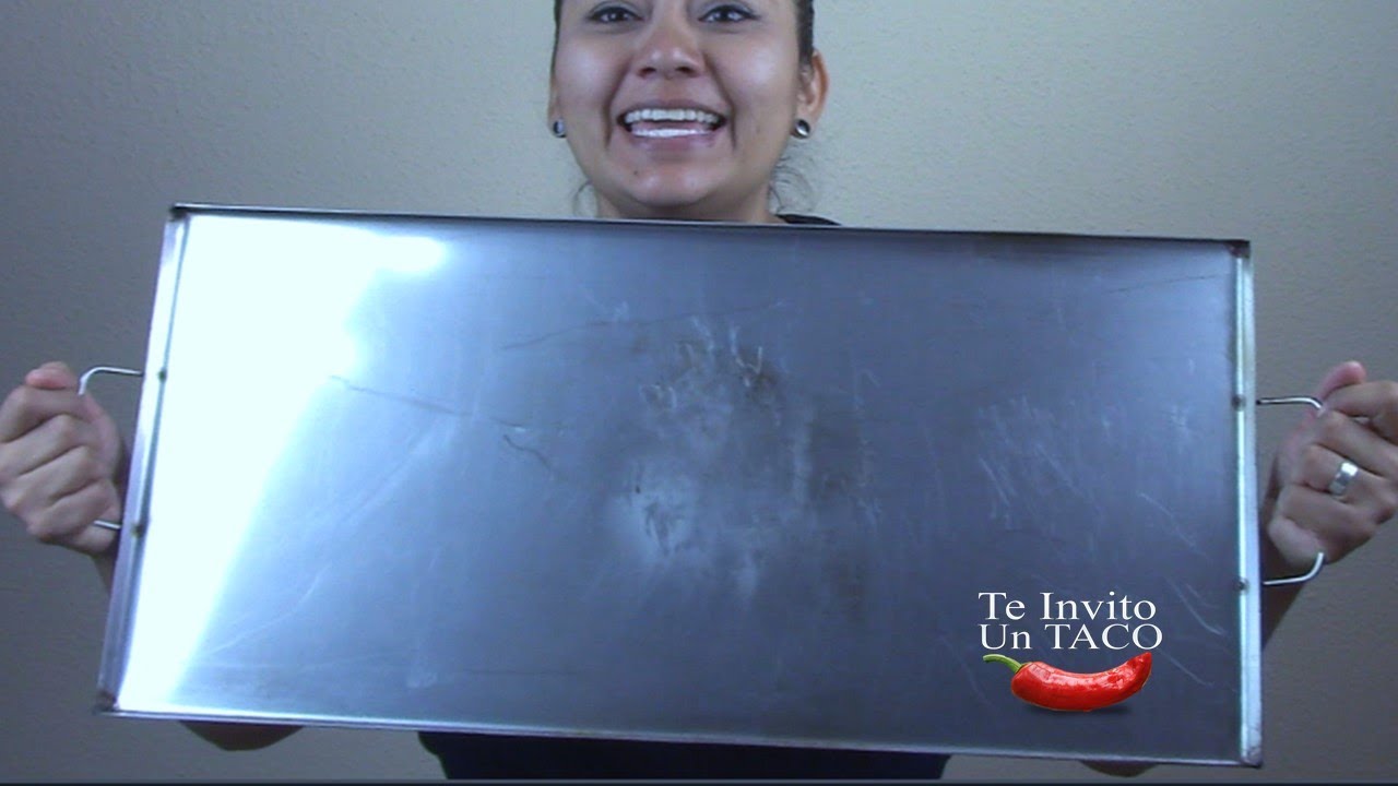 Como Curar Una PLANCHETA DE ACERO Inoxidable Limpiador De Acero Inoxidable