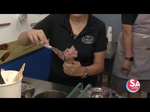 SA Live KSAT 12 feature on Casa Morgana Gelatos
