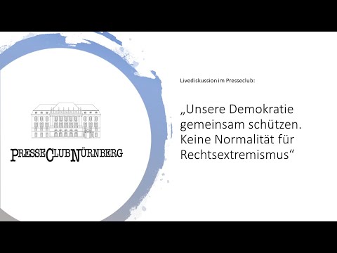 Diskussion „Unsere Demokratie gemeinsam schützen. Keine Normalität für Rechtsextremismus“