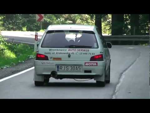 Jacek Wronkowicz / W. Orliński - Peugeot 106 - Magurski Super OeS  „Magura MAŁASTOWSKA 2012"