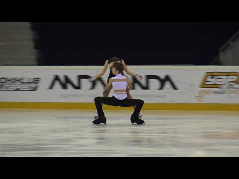 2017 Santa Claus Cup : Emma BRUEY-Justin GRIMSINGER(FRA)-ID ADVANCED NOVICE FREE DANCE