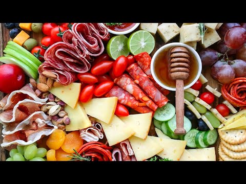 CHARCUTERIE Board IDEAS | How to Make a Charcuterie Board | EASY CHEESE & MEAT BOARD