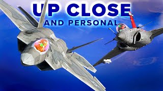 F-22 Raptor VS Rafale Dogfight | DCS