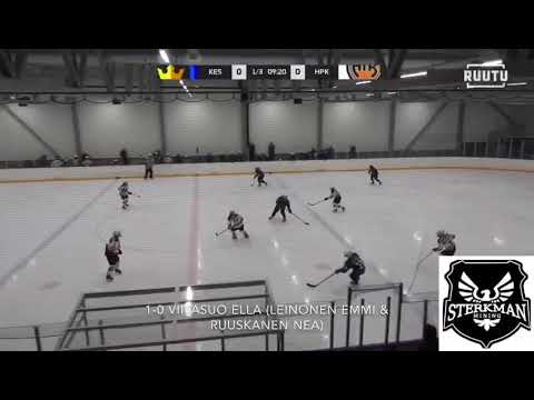 Maalikooste 19.10 Kiekko-Espoo vs HPK Kiekkonaiset