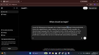 How to Convert Code Between Programming Languages With ChatGPT