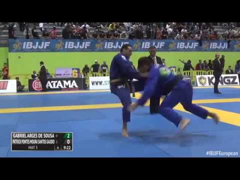 Gabriel Arges vs Patrick Gaudio 2016 European Championship