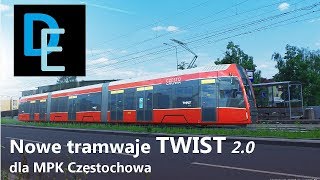 TWIST 2.0 - nowe tramwaje Pesa dla MPK Częstochowa