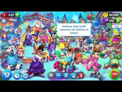 Fishdom 3693 Hard Level - NO BooSTERS