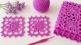 🌸An Incredibly Beautiful Favorite Crochet Motif🌸 How Can You Make This Unique Pattern?