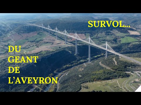 Flight over the Millau Viaduct