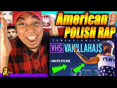 AMERICAN LISTENS TO TEDE - WYJE WYJE BANE First Reaction to Polish Rap 3 Keke popek Zbuku ReTo,OSTR