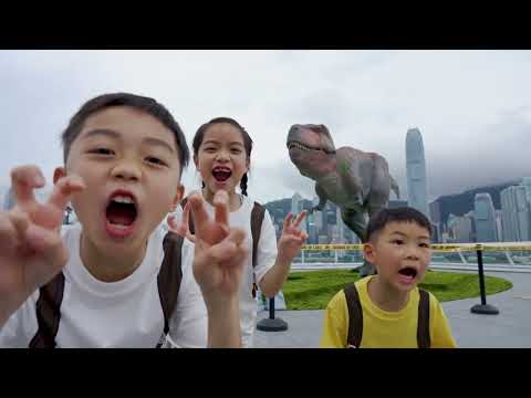“Flash Pop-up: Robotic Dinos” @Harbour City and Times Square「夏日快閃：機動恐龍展」@海港城 及 時代廣場