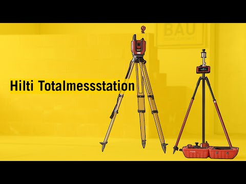 Bauvermessung - Hilti Totalmessstation