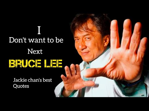 Top 20 Jackie chan quotes | Jackie chan motivational quotes