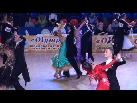 Львов Кирилл -  Спиридонова Мария V.Walts WDSF OPEN YOUTH STANDARD Кубок Олимпа - 2017