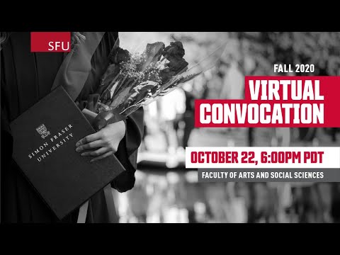 SFU Fall 2020 Virtual Convocation Ceremony B