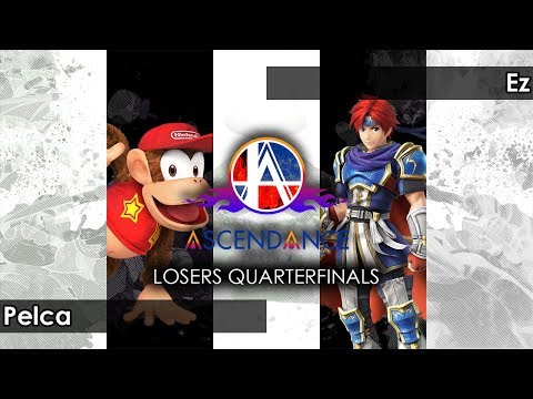 Smash 4: Pelca (Diddy Kong) V Ez (Roy) - Ascendance 85 Tournament SSB4