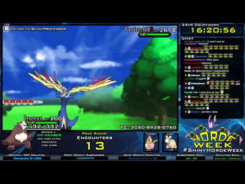 LIVE Shiny Farfetch'd (13) PokeRadar Chain in Pokemon XY