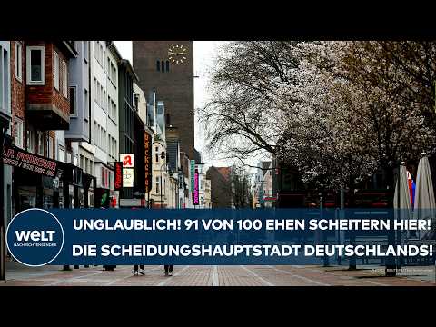 DEUTSCHLAND: Unglaublich! In dieser Stadt scheitern 91 Prozent aller Ehen! Bürgermeister rätselt!