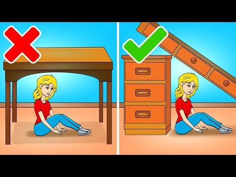 10 Manières de Survivre à un Tremblement de Terre