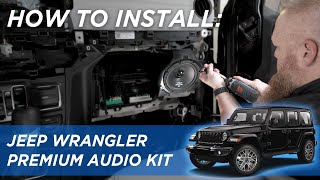 Complete Audio System for 2024-2025 Jeep Gladiator JT