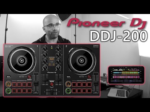 Pioneer DJ DDJ-200 + new version WeDJ IOS app first look!