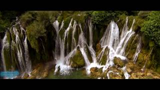 preview picture of video 'Flying over Kravice Waterfalls (Bosnia & Herzegovina)'