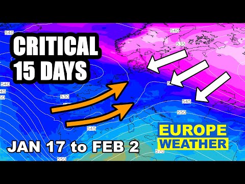 Why the Next 15 Days Will Be Critical | Europe Weather Update |GFS 6z, 17/1 to 1/2/2026