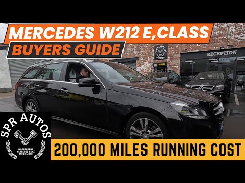 MERCEDES E-CLASS 220 CDI W212 BUYERS GUIDE + HOW MUCH DOES IT COST TO DO 200,000 MILES?