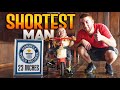 WORLD'S SHORTEST MAN (26 years old, 23 inches tall)
