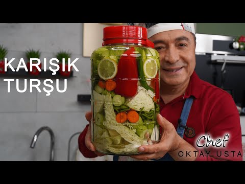 KARIŞIK TURŞU ❗️Nasıl Yapılır? | Chef Oktay Usta